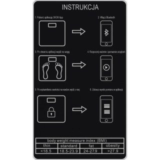 Waga łazienkowa elektroniczna DAPAN