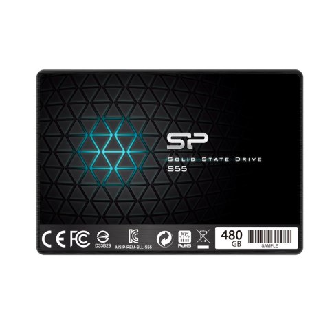 Dysk SSD Silicon Power S55 480GB 2,5" SATA III 560/530 MB/s (SP480GBSS3S55S25)