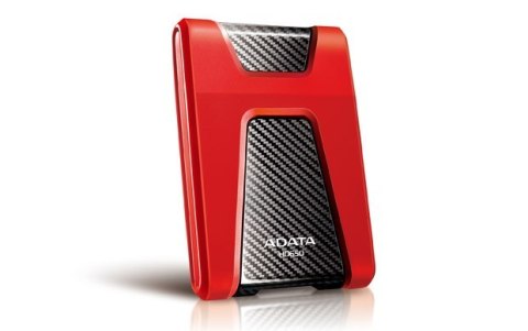 Dysk zewnętrzny HDD ADATA HD650 (1TB; 2.5"; USB 3.2; czerwony)