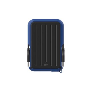 Dysk zewnętrzny HDD Silicon Power Armor A66 (2TB; 2,5"; USB 3.2; Blue; SP020TBPHD66SS3B)