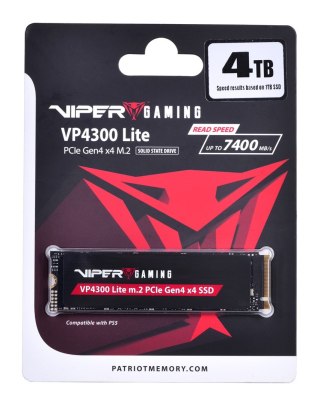 SSD Patriot Viper VP4300L M.2 PCI-Ex4 NVMe 4TB