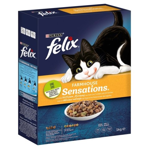 Purina FELIX Farmhouse Sensations Kurczak 1kg