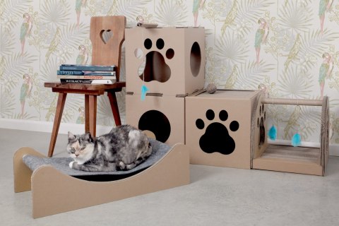 CARTON+ PETS Mia - hamak dla kota - 72x36 cm