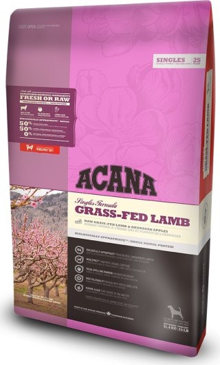 ACANA Singles Grass-fed Lamb - sucha karma dla psa - 17 kg