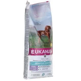 EUKANUBA Puppy Daily Care Sensitive Digestion - sucha karma dla psa - 12 kg