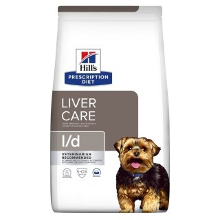 Hill's Prescription Diet Canine Liver Care l/d - sucha karma dla psów ze schorzeniami wątroby - 10 kg