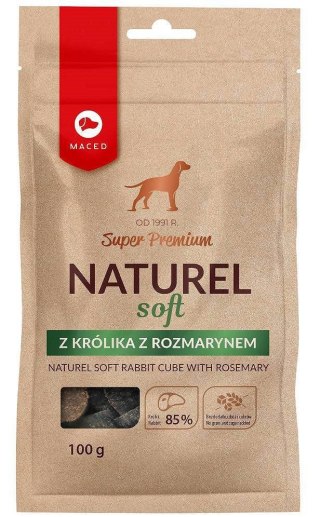 MACED NATUREL SOFT przysmak dla psa z królikiem i rozmarynem - przysmak - 100g