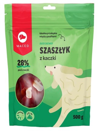 MACED Szaszłyk z kaczki - przysmak dla psa - 500g