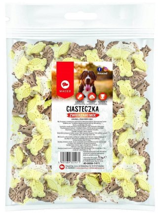 Maced - Ciastka zwierzaki MIX - przysmak dla psa - 1kg