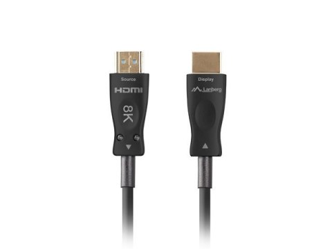 LANBERG KABEL HDMI M/M V2.1 20M 8K OPTYCZNY AOC CA-HDMI-30FB-0200-BK