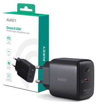 AUKEY PA-B2T ŁADOWARKA SIECIOWA 45W USB-C PD PPS