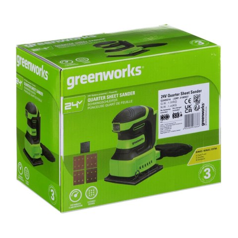 24V Szlifierka oscylacyjna GREENWORKS G24SS14 - 3100507