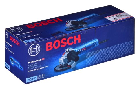 Szlifierka kątowa 900W GWS 9-125S BOSCH