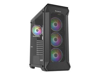 Obudowa NATEC Genesis Irid 505 ARGB NPC-1518 (ATX, Micro ATX, Mini ITX; kolor czarny)