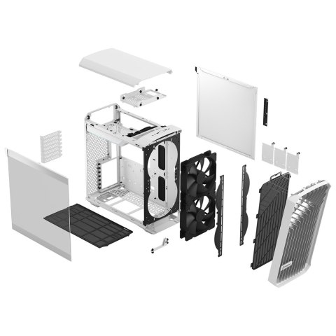 Obudowa Fractal Torrent Compact White TG Clear tint