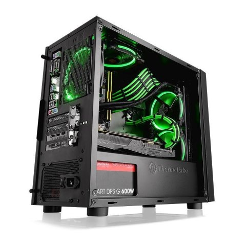 Obudowa Thermaltake Versa H17 Window CA-1J1-00S1WN-00 (Micro ATX, Mini ATX; kolor czarny)