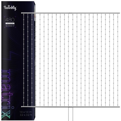 Twinkly Matrix kurtyna świetlna 480 RGB 1x1 m
