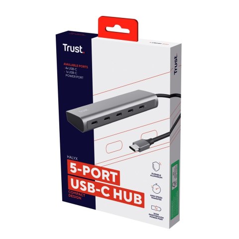 Trust HALYX 5 Portowy USB-C HUB