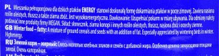 MEGAN Energy - sucha karma dla ptaków zimujących - 1 L