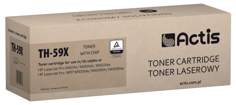 Actis TH-59X Toner (zamiennik HP CF259X; Supreme; 10000 stron; czarny). Z chipem. Zalecamy wyłączenie aktualizacji oprogramowani