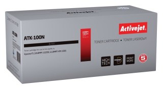 Activejet ATK-100N Toner (zamiennik Kyocera TK-100/TK-18; Supreme; 7800 stron; czarny)