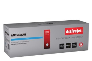 Activejet ATK-560CAN Toner (zamiennik Kyocera TK-560C; Premium; 10000 stron; niebieski)