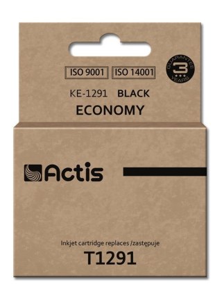 Actis KE-1291 Tusz (zamiennik Epson T1291; Standard; 18 ml; czarny)