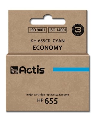 Actis KH-655CR Tusz (zamiennik HP 655 CZ110AE; Standard; 12 ml; niebieski)