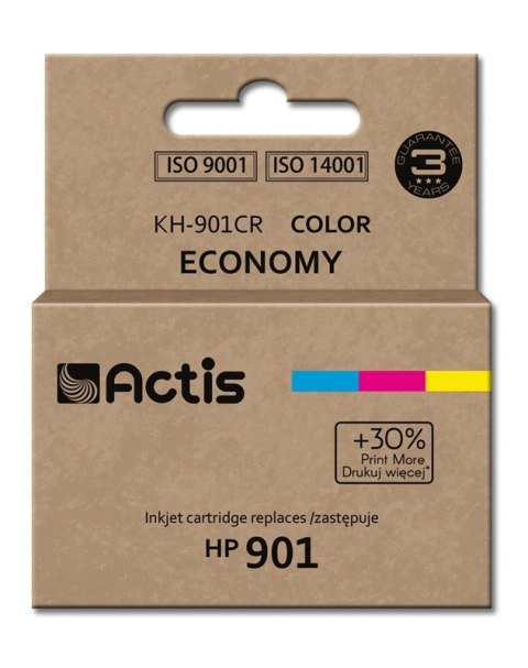 Actis KH-901CR Tusz (zamiennik HP 901 CC656AE; Standard; 18 ml; kolor)