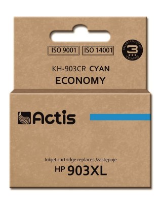 Actis KH-903CR Tusz (zamiennik HP 903XL T6M03AE; Standard; 12ml; niebieski) - Nowy Chip