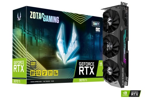 Karta graficzna ZOTAC GAMING GeForce RTX 3070 Ti Trinity OC 8GB GDDR6X (WYPRZEDAŻ)