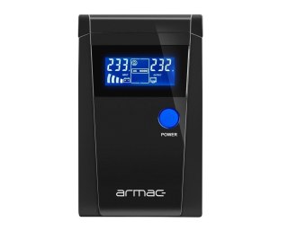 UPS ARMAC OFFICE LINE-INT 650VA LCD 2X230V O650EPSW