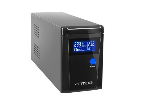 UPS ARMAC OFFICE LINE-INT 650VA LCD 2X230V O650EPSW