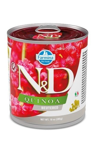 FARMINA N&D Quinoa Neutered Pork - mokra karma dla psa - 285 g