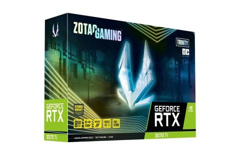 Karta graficzna ZOTAC GAMING GeForce RTX 3070 Ti Trinity OC 8GB GDDR6X (WYPRZEDAŻ)