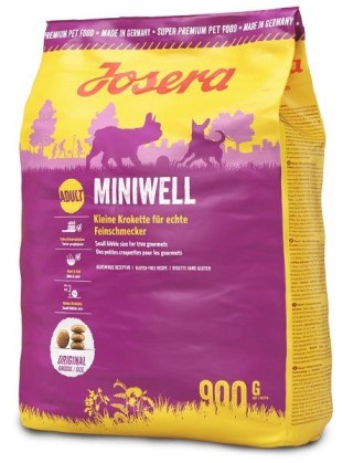 JOSERA Miniwell - sucha karma dla psów ras małych - 900 g