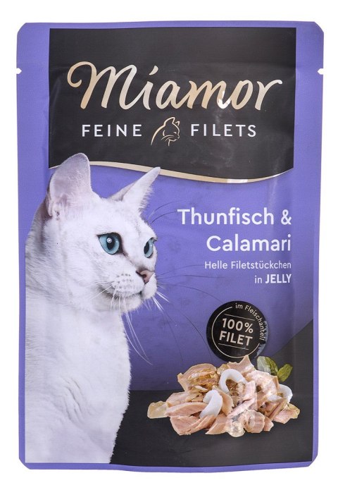 MIAMOR Feine Filets tuńczyk z kalmarami - saszetka 100g