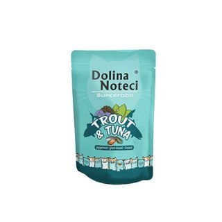 DOLINA NOTECI Superfood z pstrągiem i tuńczykiem - mokra karma dla kota - 85g