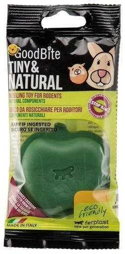 FERPLAST GoodBite Tiny & Natural Apple - gryzak dla gryzoni - 45 g