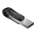 Pendrive SanDisk iXpand GO SDIX60N-256G-GN6NE (256GB; Lightning, USB 3.0; kolor srebrny)