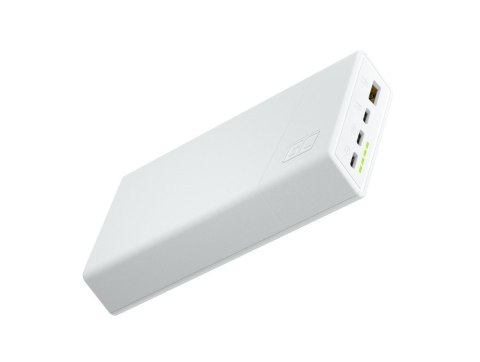 GREEN CELL POWERBANK POWERPLAY 20S BIAŁY 20000MAH 22,5W 3X USB-C PD 1X USB-A