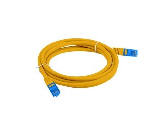 LANBERG PATCHCORD S/FTP KAT.6A 2M POMARAŃCZOWY LSZH CCA (FLUKE PASSED) PCF6A-10CC-0200-O