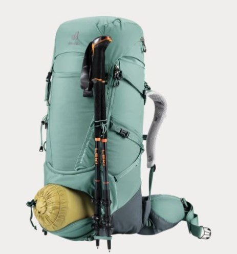 Plecak trekkingowy Deuter Aircontact Core 45+10 SL jade-graphite