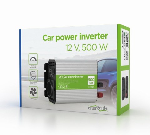 ENERGENIE PRZETWORNICA AC/DC 12V (SAMOCHÓD) NA 230V 500W