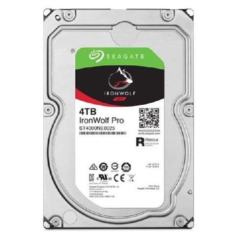 Dysk HDD Seagate IronWolf Pro (4 TB; 256MB; 3.5"; SATA)