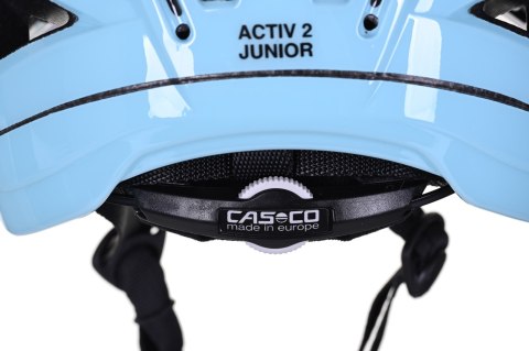 Kask CASCO ACTIV2 J skyblue-black Uni 52-56 cm