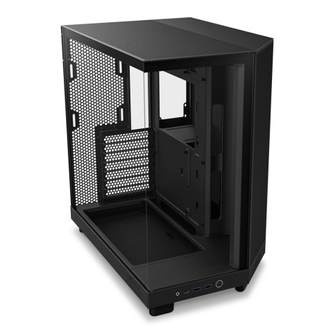 NZXT OBUDOWA KOMPUTEROWA NZXT H6 FLOW RGB MIDI TOWER Z OKNEM CZARNA