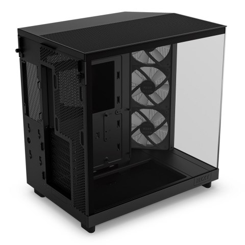 NZXT OBUDOWA KOMPUTEROWA NZXT H6 FLOW RGB MIDI TOWER Z OKNEM CZARNA