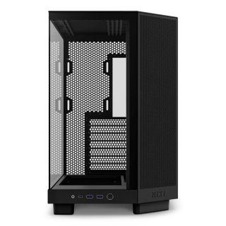 NZXT OBUDOWA KOMPUTEROWA NZXT OBUDOWA H6 FLOW MIDI TOWER Z OKNEM CZARNA