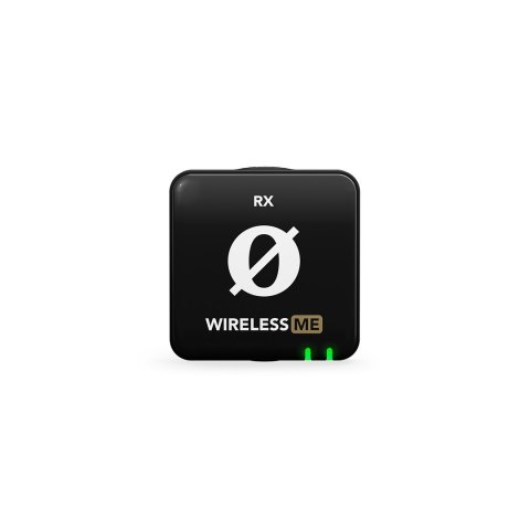 RODE Wireless ME Dual - Kompaktowy bezprzewodowy system mikrofonowy z dwoma nadajnikami do nagrywania dwukanałowego (czarny)